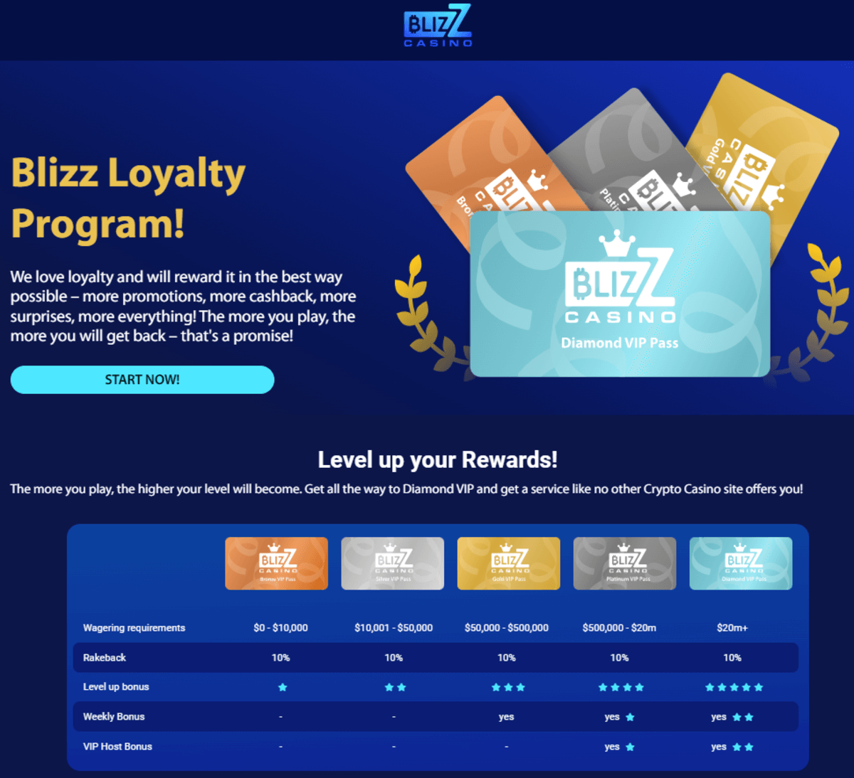 Blizz Loyalty Program